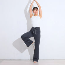 画像をギャラリービューアに読み込む, ワイドパンツ チャコールグレー