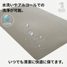 画像をギャラリービューアに読み込む, 200㎝×130㎝ 特大ヨガマット ミストグレー