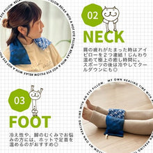 画像をギャラリービューアに読み込む, アイピロー hot / cold