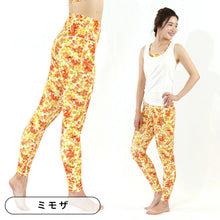 画像をギャラリービューアに読み込む, ボタニカルパーティ レギンス 10分丈