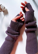 画像をギャラリービューアに読み込む, レッグウォーマー ロング丈