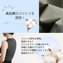 画像をギャラリービューアに読み込む, B0015　ノースリーブトップス
